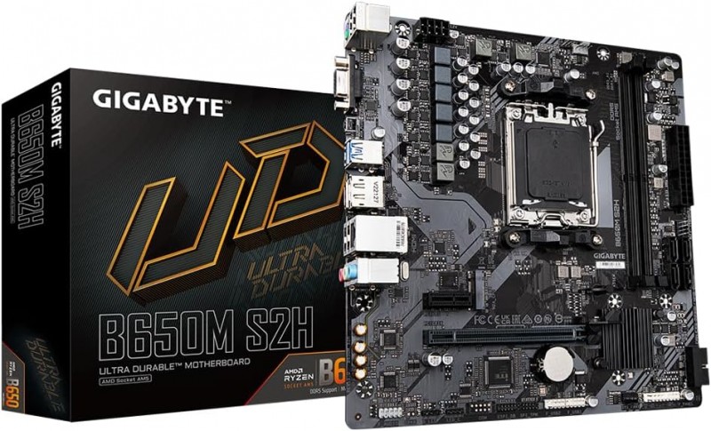 MOTHERBOARD AMD AM5 GIGABYTE B650M S2H