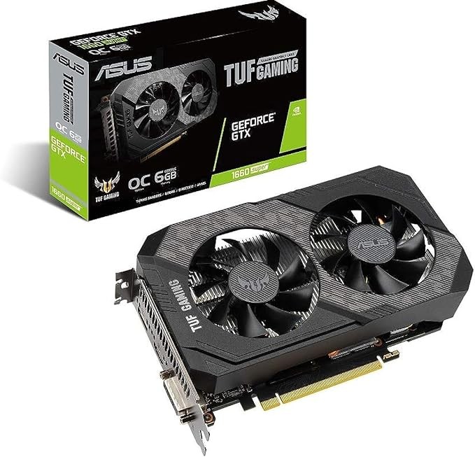 GPU NVIDIA GTX 1660 SUPER 6GB ASUS TUF BN ( USED )