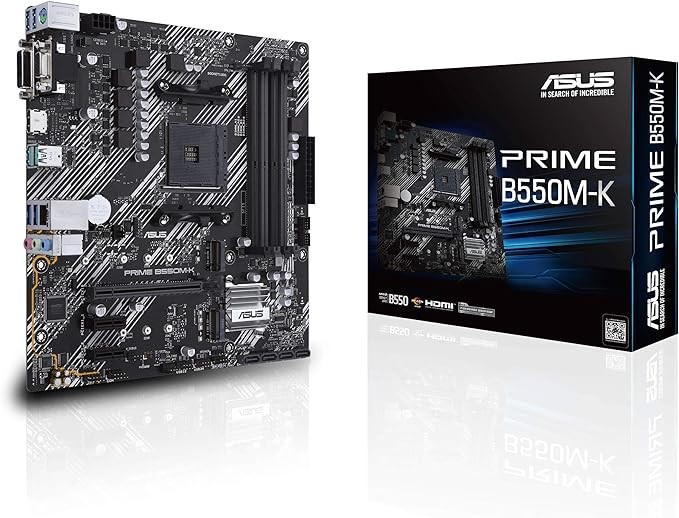 MOTHERBOARD AMD AM4 ASUS B550M-K