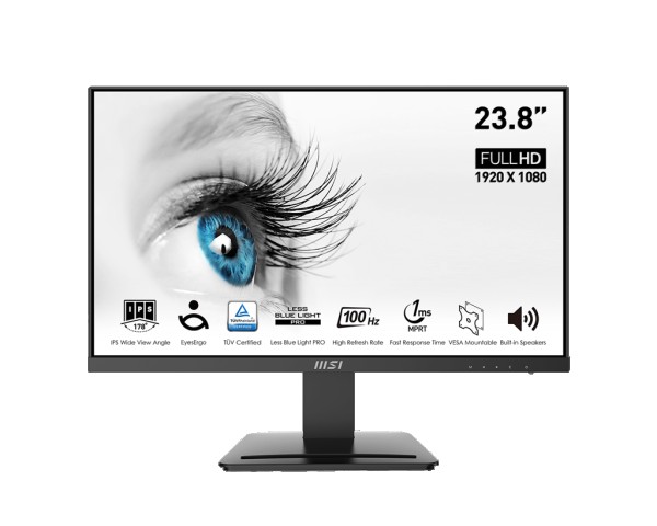 MONITOR MSI PRO PM243X IPS 100HZ 1MS BLACK