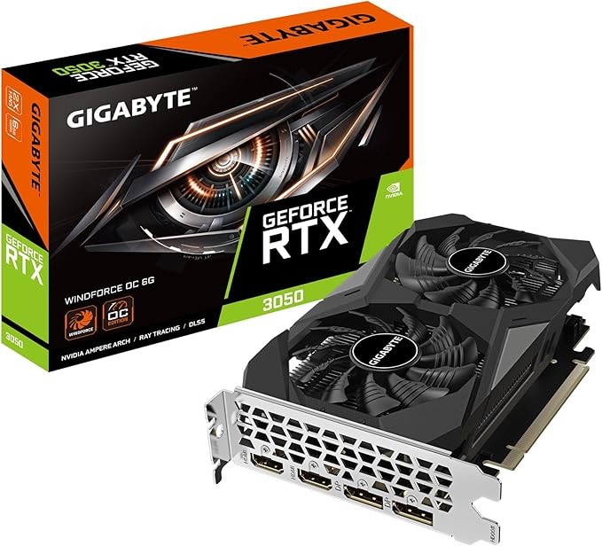 GPU NVIDIA RTX 3050 6GB GIGABYTE WINDFORCE OC