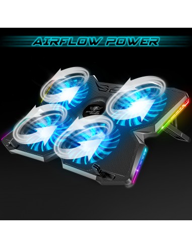 LAPTOP COOLER PAD SPIRIT OF GAMER AIRBLADE VE500 RGB GAMING