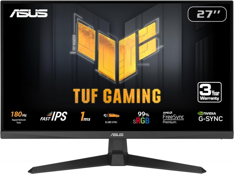 MONITOR ASUS TUF 27P VG279Q3A IPS / 1MS / 180HZ / FHD