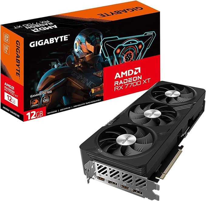 GPU AMD GIGABYTE GAMING OC RX7700XT 12GB GDDR6