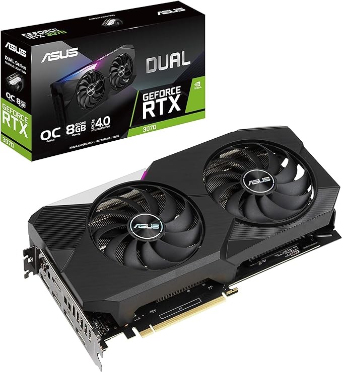 GPU NVIDIA RTX 3070 8GB ASUS DUAL OC BN ( USED )