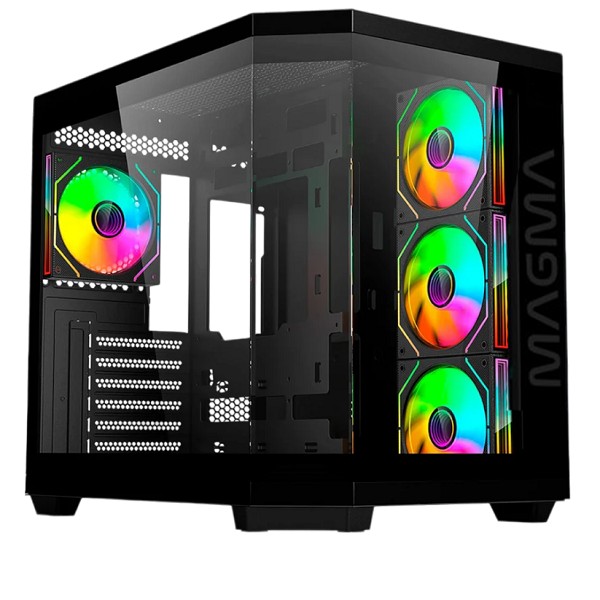 CASE MAGMA V950 7 FANS ARGB BLACK