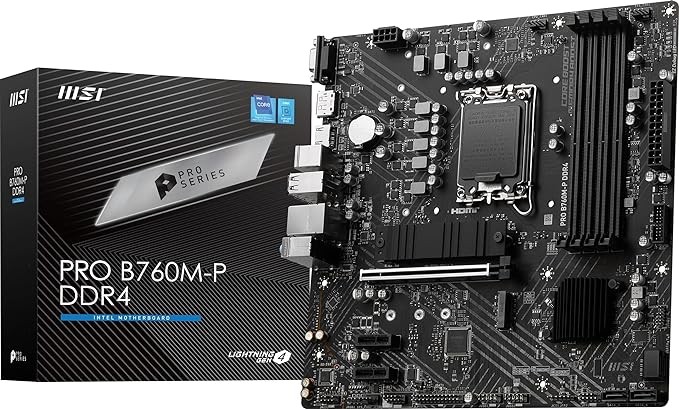 MOTHERBOARD MSI PRO B760M-P D4