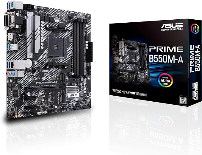 MOTHERBOARD AMD AM4 ASUS B550M-A