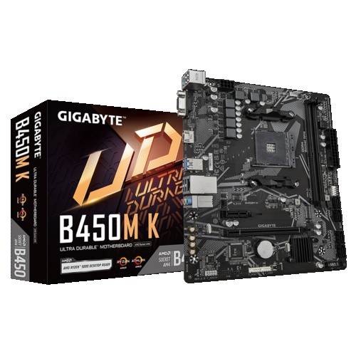 MOTHERBOARD AMD AM4 GIGABYTE B450M K V2 (Rev.2.0)