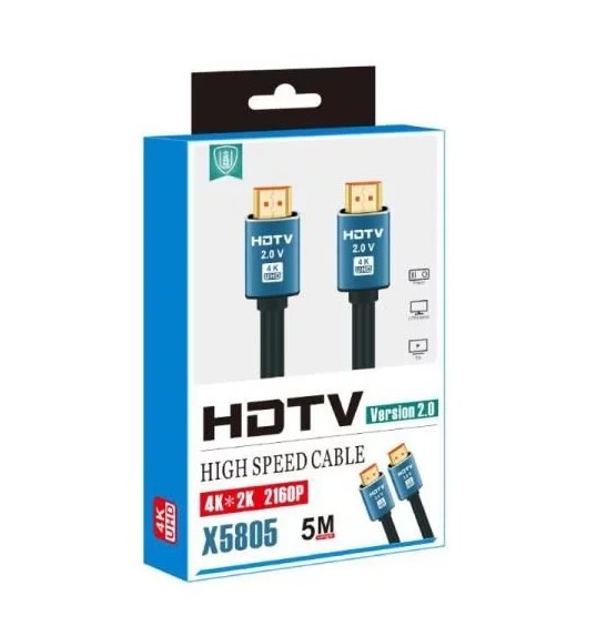 CABLE HDMI 5M 4K