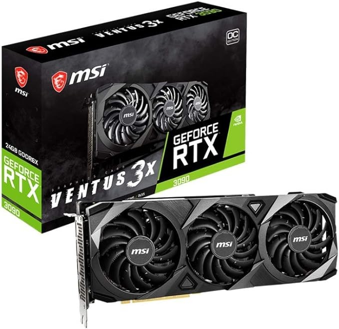 GPU NIVDIA RTX 3090 24GB MSI VENTUS X3 BN ( USED ) 