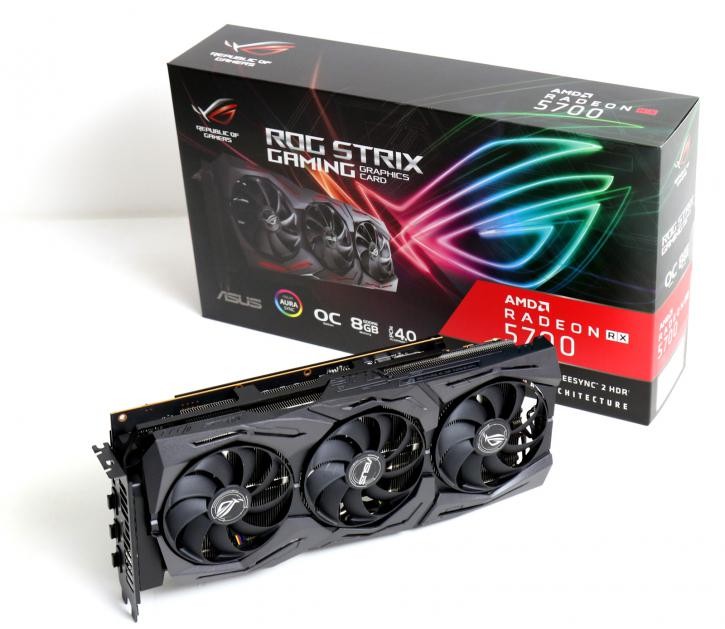 GPU AMD RX 5700 8GB ASUS ROG STRIX OC BN ( USED )